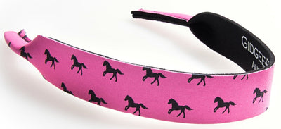 Gidgee Sunglasses Strap Pink Horse-RIDER: Glasses & Goggles-Ascot Saddlery