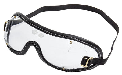 Goggles Zilco Clear Black Trim-RIDER: Glasses & Goggles-Ascot Saddlery