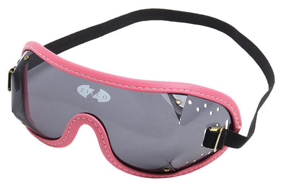 Goggles Zilco Smoke Pink Trim-RIDER: Glasses & Goggles-Ascot Saddlery