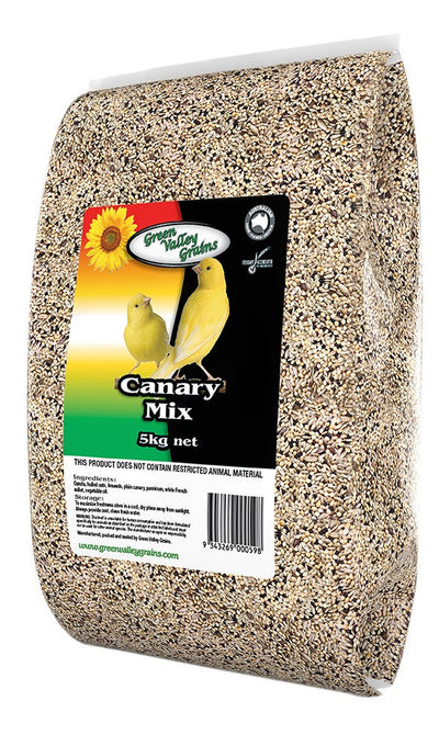 Green Valley Bird Seed Canary 5kg-Bird Food & Treats-Ascot Saddlery