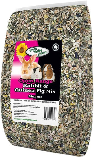 Green Valley Rabbit & Guinea Pig Mix 4kg-Small Animal-Ascot Saddlery