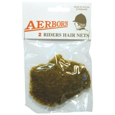 Hair Net Fine Brown 2pack-RIDER: Stocks & Hair Accessories-Ascot Saddlery