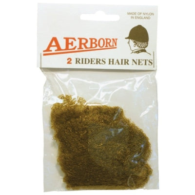 Hair Net Fine Brown Light 2pack-RIDER: Stocks & Hair Accessories-Ascot Saddlery