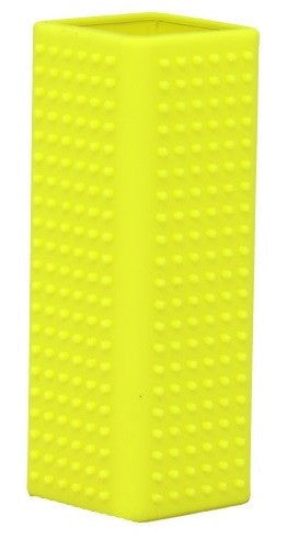 Hair Shedding Block Yellow-STABLE: Grooming-Ascot Saddlery