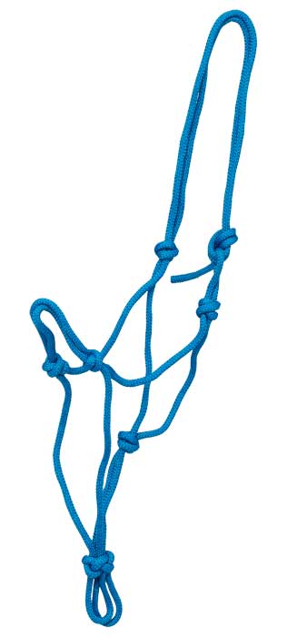 Halter Knotted Rope Thick Extra Large-HORSE: Headstalls-Ascot Saddlery