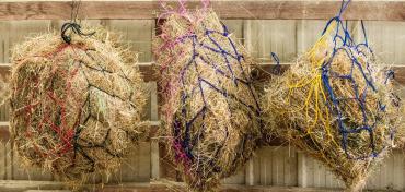 Hay Net Hybrid Eureka 36inch-STABLE: Feed Bins & Hay Bags-Ascot Saddlery