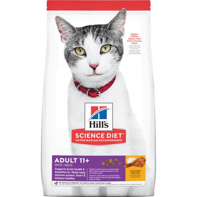 Hills Cat Adult 11+ 1.6kg-Cat Food & Treats-Ascot Saddlery