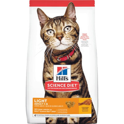 Hills Cat Adult Light 2kg-Cat Food & Treats-Ascot Saddlery