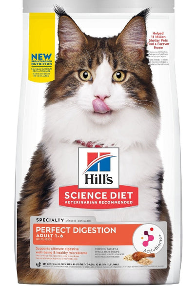 Hills Cat Adult Perfect Digestion-Cat Food & Treats-Ascot Saddlery