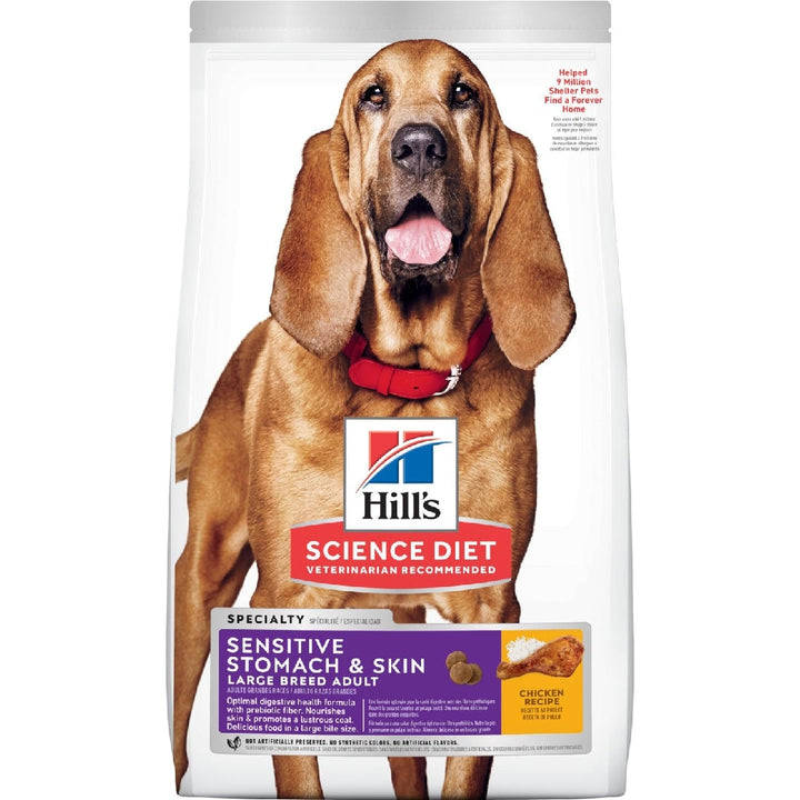 Hills Dog Adult Sensitive Stomach & Skin Large Breed 13.6kg-Dog Food-Ascot Saddlery