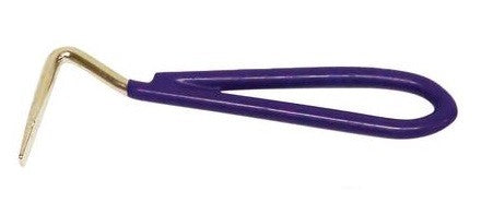 Hoof Pick Vinyl Coated Purple-STABLE: Grooming-Ascot Saddlery