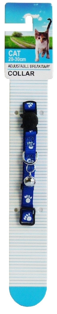 K9 Cat Collar Breakaway Blue-Cat Accessories-Ascot Saddlery