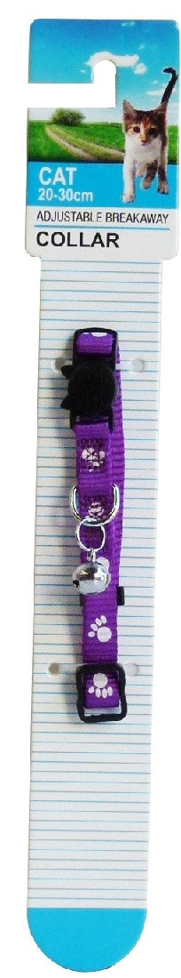 K9 Cat Collar Breakaway Purple-Cat Accessories-Ascot Saddlery