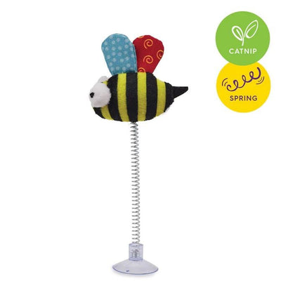Kazoo Cat Toy Bouncy Bee-Cat Gyms & Toys-Ascot Saddlery