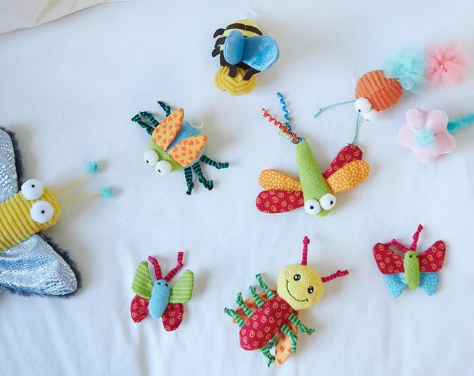 Kazoo Cat Toy Crinkle Ladybug-Cat Gyms & Toys-Ascot Saddlery