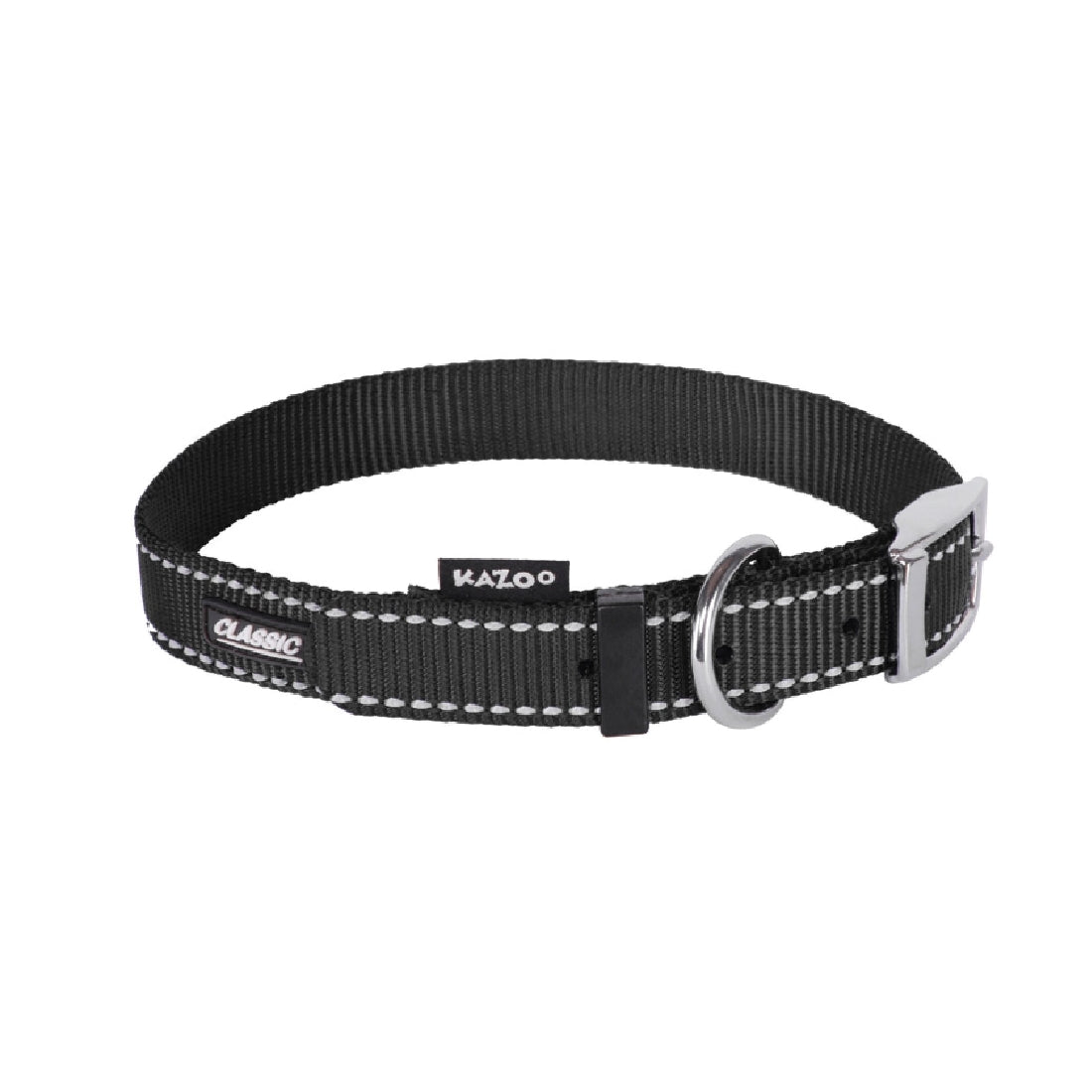 Kazoo Dog Collar Classic Black