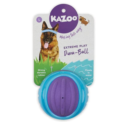 Kazoo Dog Toy Extreme Play Duraball Large-Dog Toys-Ascot Saddlery