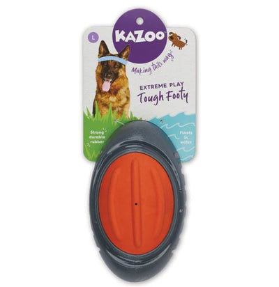 Kazoo Dog Toy Extreme Play Tough Footy Large-Dog Toys-Ascot Saddlery