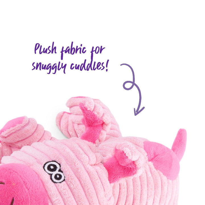 Kazoo Dog Toy Furries Funky Pig Medium-Dog Toys-Ascot Saddlery