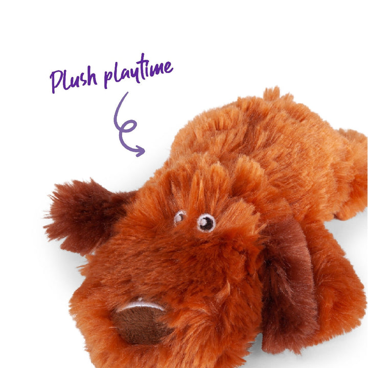 Kazoo Dog Toy Furries Lazy Dog-Dog Toys-Ascot Saddlery