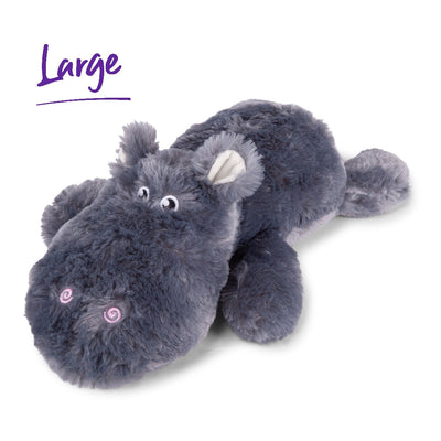 Kazoo Dog Toy Furries Lazy Hippo-Dog Toys-Ascot Saddlery