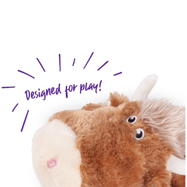 Kazoo Dog Toy Furries Lazy Ox-Dog Toys-Ascot Saddlery