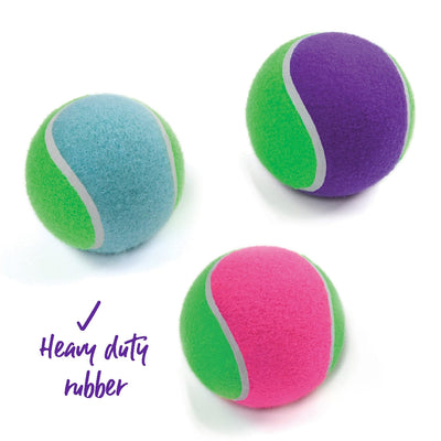 Kazoo Dog Toy Tennis Ball-Dog Toys-Ascot Saddlery