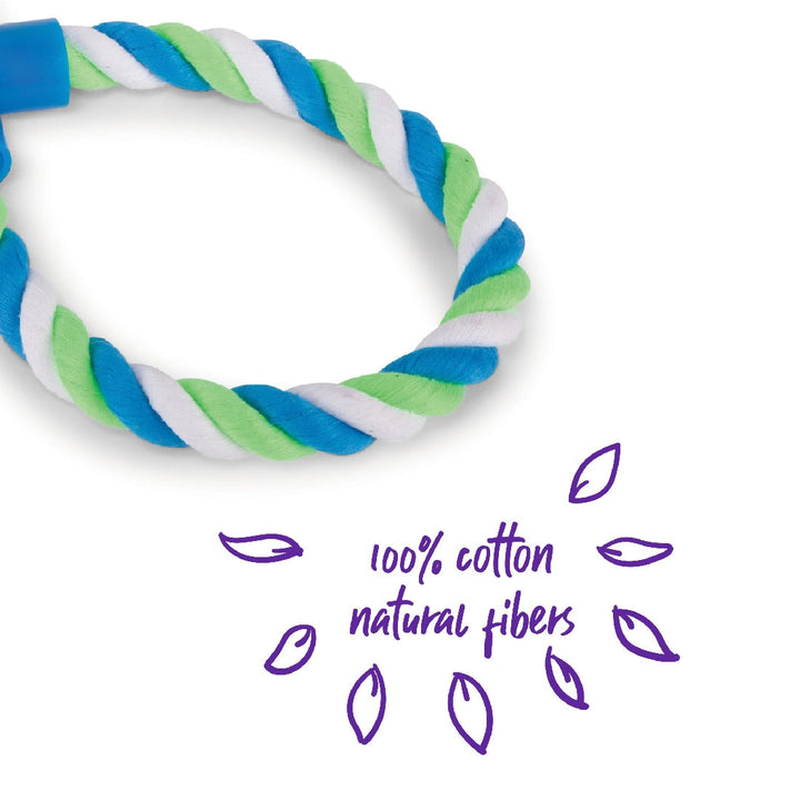 Kazoo Dog Toy Twisted Rope Figure Eight Tug-Dog Toys-Ascot Saddlery