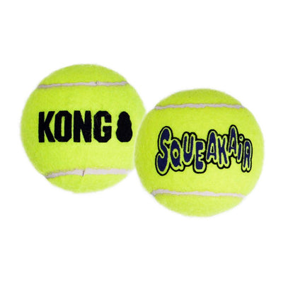 Kong Dog Toy Airdog Squeak Ball 6pack Medium-Dog Toys-Ascot Saddlery