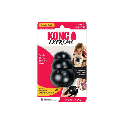 Kong Dog Toy Extreme Black Small-Dog Toys-Ascot Saddlery