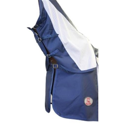Kool Master 600d Air Combo Navy-RUGS: Summer Rugs, Neck Rugs & Hoods-Ascot Saddlery