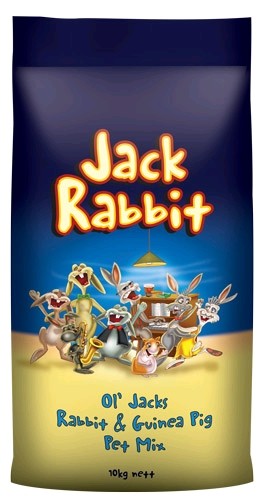 Laucke Ol Jacks Rabbit & Guinea Pig Mix 10kg-Small Animal-Ascot Saddlery