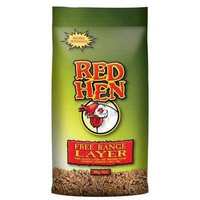 Laucke Red Hen Free Range 20kg (green Bag)-Poultry-Ascot Saddlery