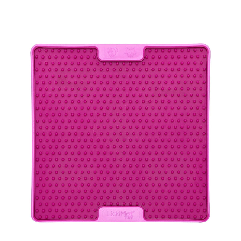 Lickimat Pro Tuff Soother Licking Mat Pink-Dog Accessories-Ascot Saddlery