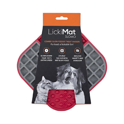 Lickimat Slomo Wet And Dry Double Slow Food-Dog Accessories-Ascot Saddlery