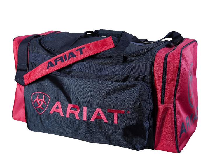 Luggage Gear Bag Ariat Junior Pink & Navy-RIDER: Luggage-Ascot Saddlery