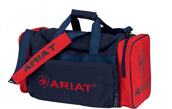 Luggage Gear Bag Ariat Junior Red & Navy-RIDER: Luggage-Ascot Saddlery