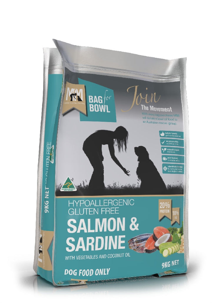 Meals For Mutts Dog Salmon & Sardine 9kg-Dog Food-Ascot Saddlery