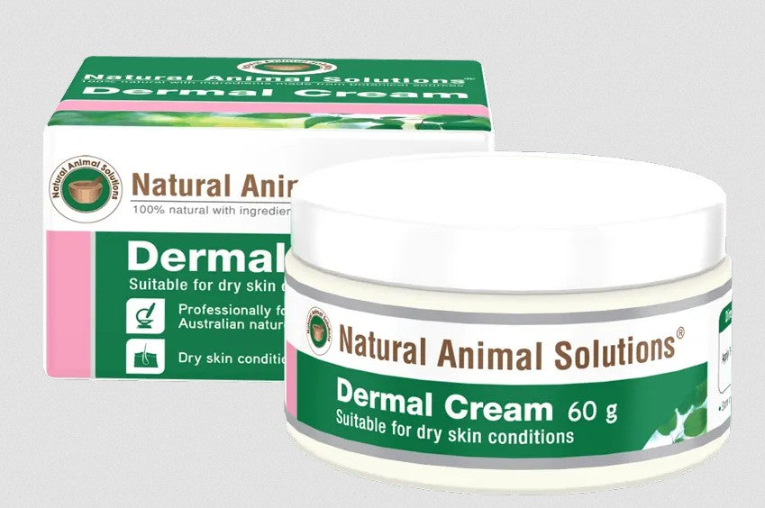 Natural Animal Solutions Dermal Cream 60gm-Dog Potions & Lotions-Ascot Saddlery