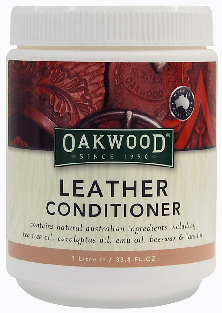 Oakwood Leather Conditioner 1litre-STABLE: Leather Care & Proofing-Ascot Saddlery