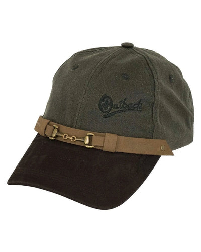 Outback Equestrian Cap Sage-CLOTHING: Hats & Caps-Ascot Saddlery
