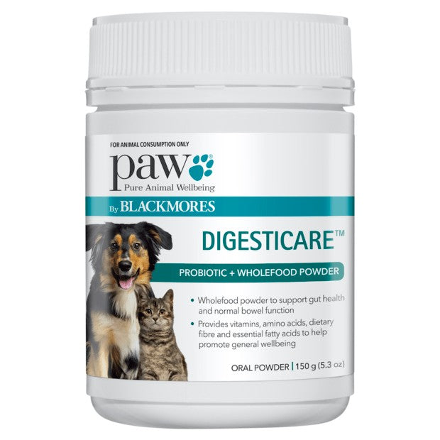 Paw Digesticare 60 150gm-Dog Potions & Lotions-Ascot Saddlery