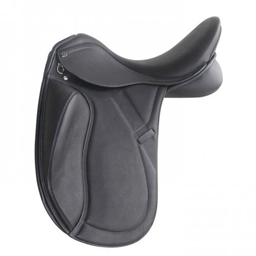 Pds Escapado Monoflap Dressage Saddle Black-SADDLES: Dressage Saddles-Ascot Saddlery