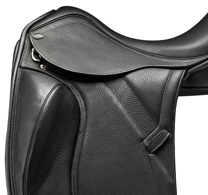 Pds Escapado Monoflap Dressage Saddle Black-SADDLES: Dressage Saddles-Ascot Saddlery