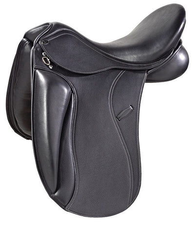 Pds Grande Dressage Saddle Black-SADDLES: Dressage Saddles-Ascot Saddlery
