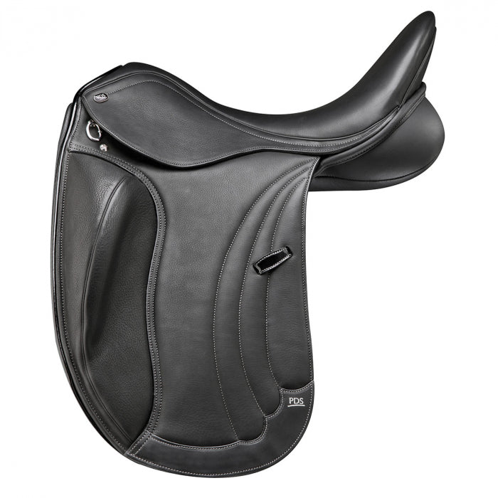 Pds Valegro Monoflap Dressage Saddle Black-SADDLES: Dressage Saddles-Ascot Saddlery