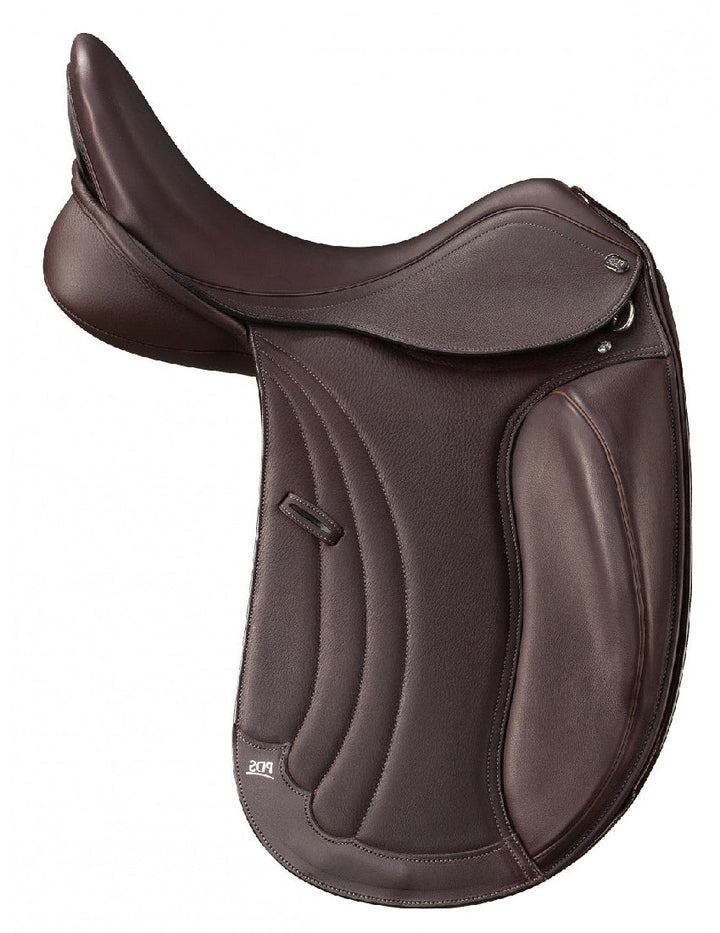 Pds Valegro Monoflap Dressage Saddle Brown-SADDLES: Dressage Saddles-Ascot Saddlery