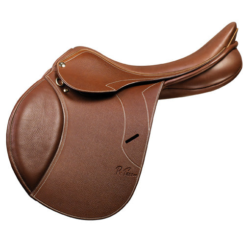 Pessoa Genx Elite Jumping Saddle Oakbark-SADDLES: Jumping Saddles-Ascot Saddlery
