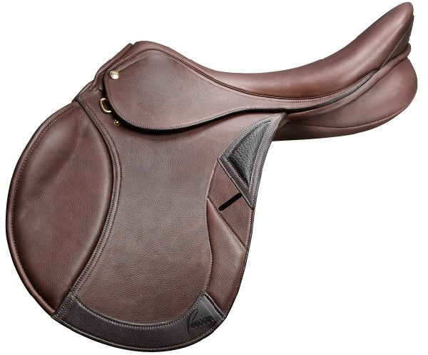 Pessoa Genx Pro Jumping Saddle Brown-SADDLES: Jumping Saddles-Ascot Saddlery