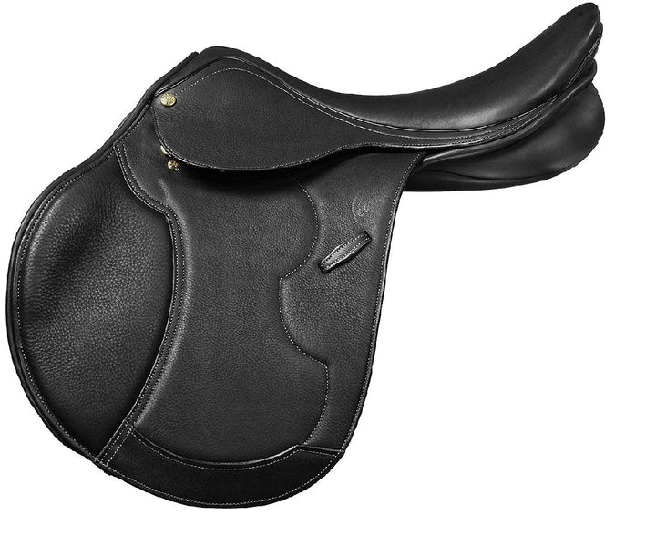 Pessoa Legacy Heritage Pro Jumping Saddle Black-SADDLES: Jumping Saddles-Ascot Saddlery